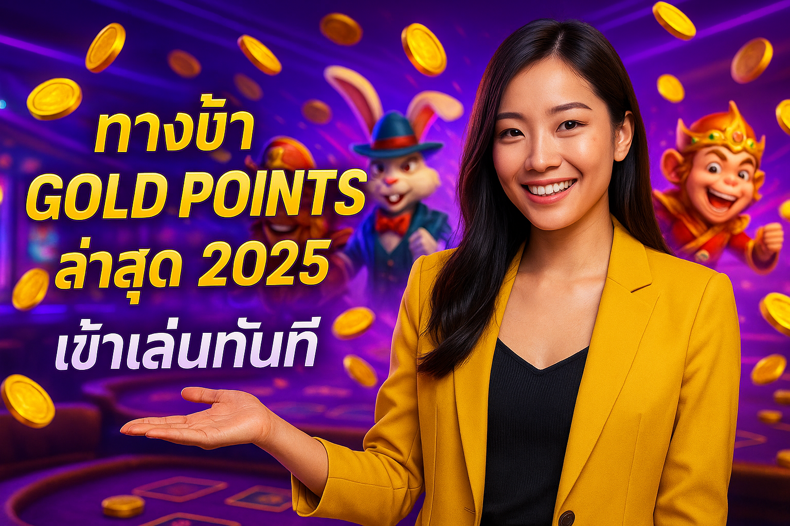 ทางเข้า GOLD POINTS ล่าสุด 2025 เข้าเล่นทันที