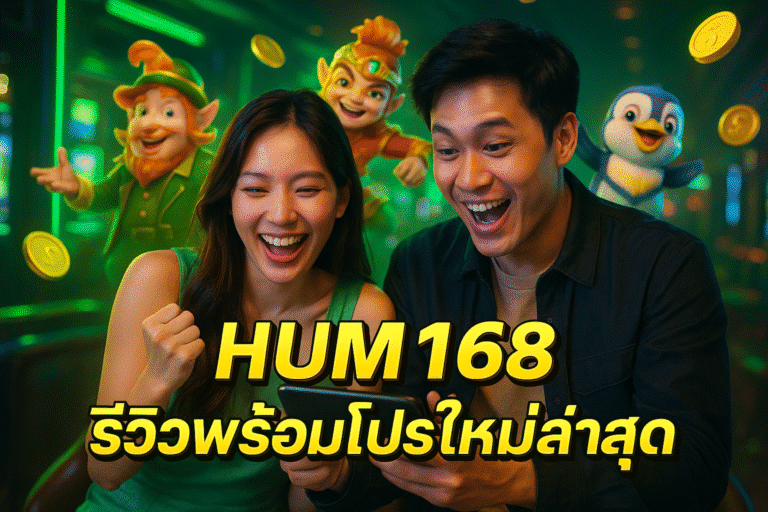 HUM168 รีวิวพร้อมโปรใหม่ล่าสุด